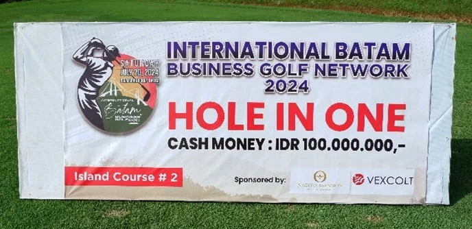 Vexcolt ASEAN Sponsors International Batam Business Golf Network Tournament